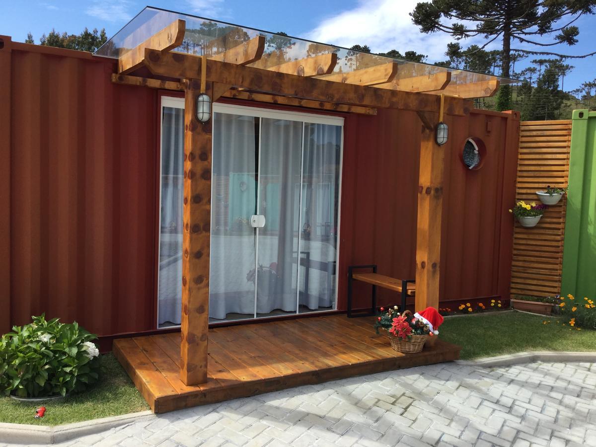 Villa Dos Ventos Hospedagem Container Bom Jardim da Serra Zewnętrze zdjęcie
