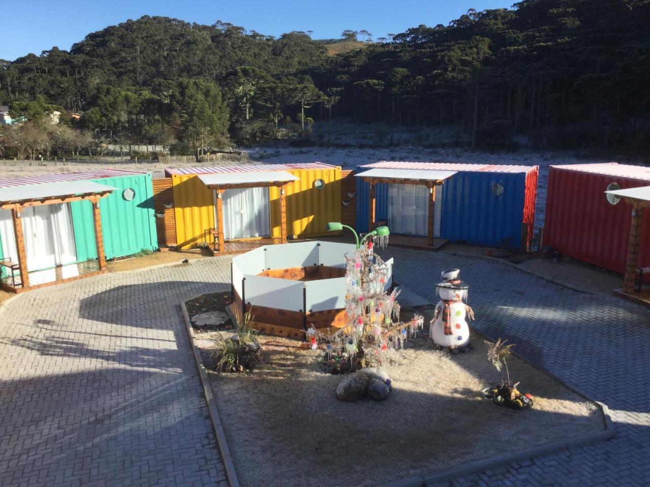 Villa Dos Ventos Hospedagem Container Bom Jardim da Serra Zewnętrze zdjęcie