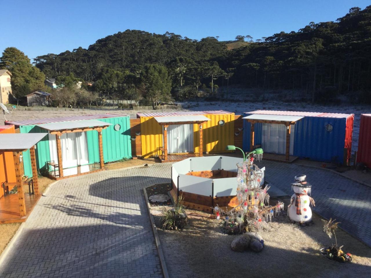 Villa Dos Ventos Hospedagem Container Bom Jardim da Serra Zewnętrze zdjęcie