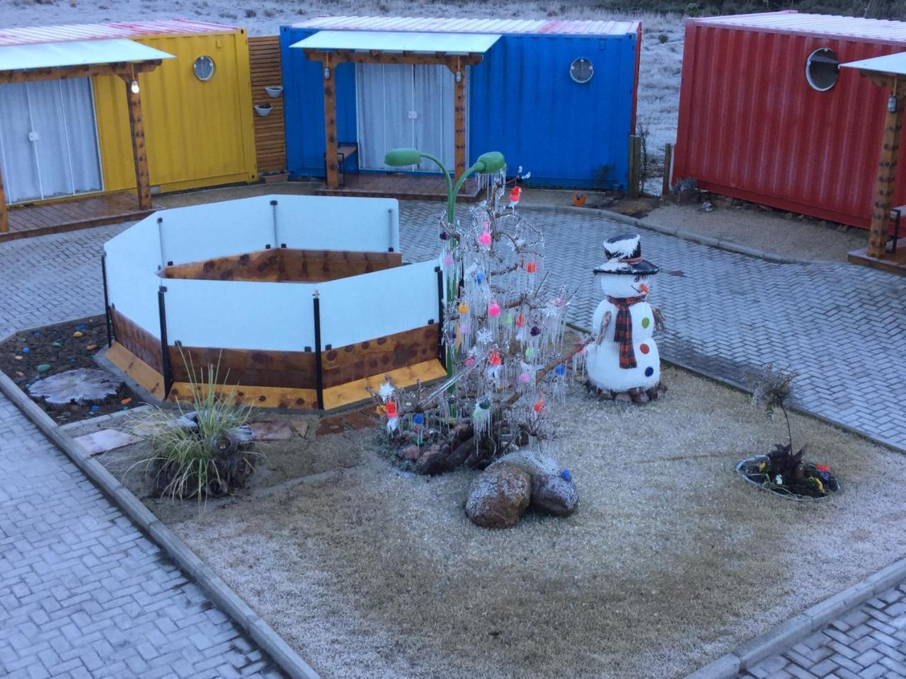 Villa Dos Ventos Hospedagem Container Bom Jardim da Serra Zewnętrze zdjęcie